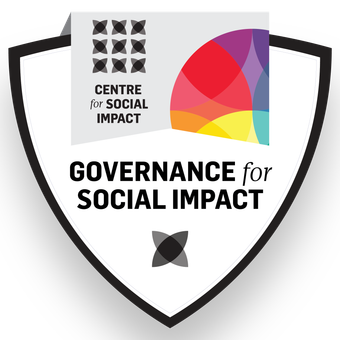 Centre for Social Impact Governance for Social Impact badge